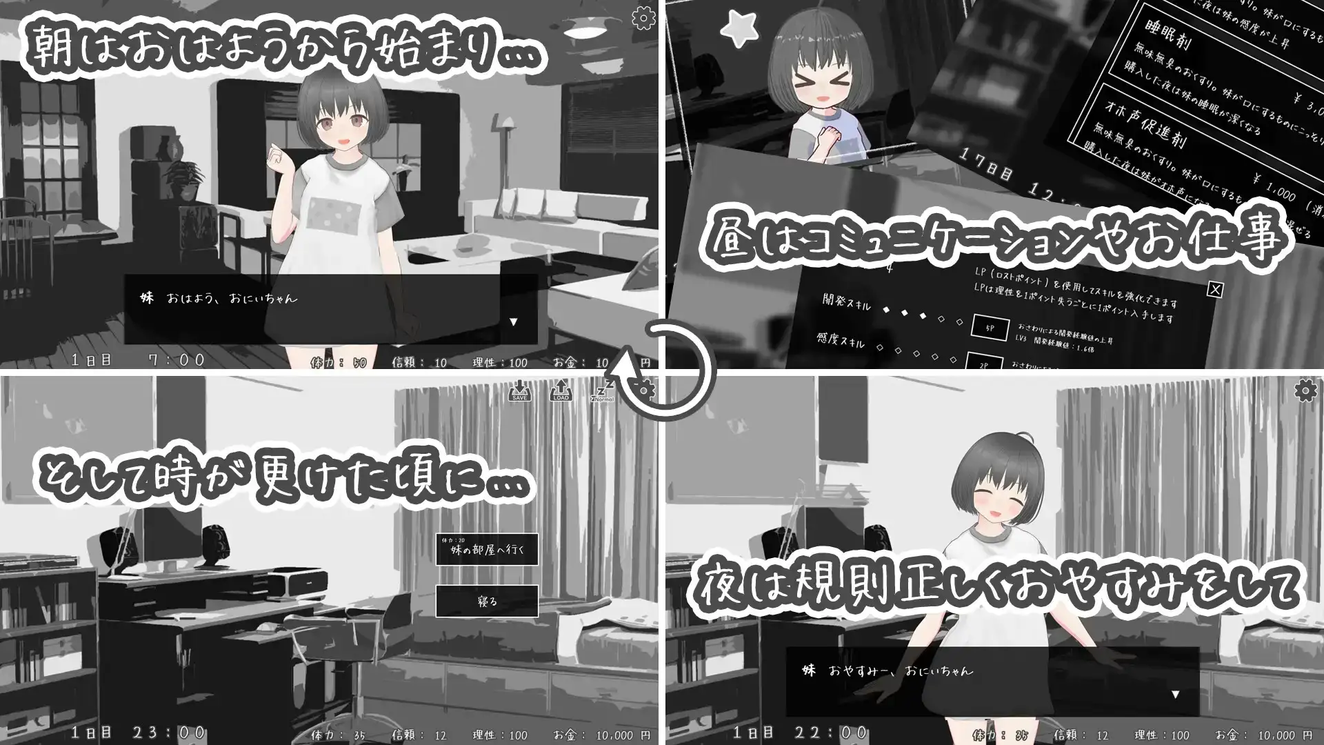 【SLG/AI漢化】從将妹妹認知爲雌性開始的三十個夜晚Sismes.v20261009【PC+安卓/1.41G】